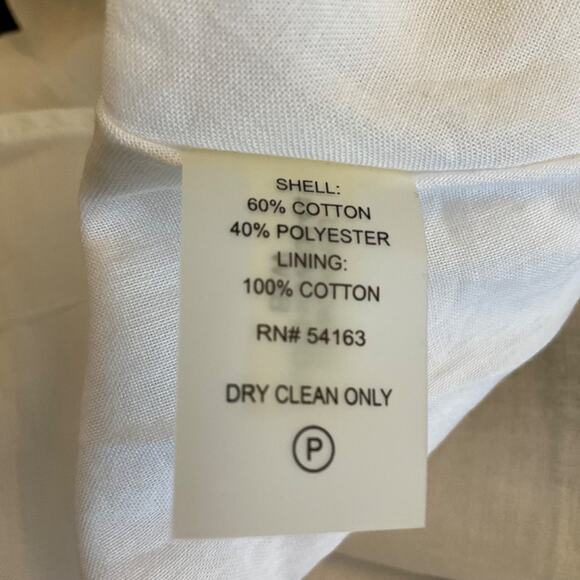 Calvin Klein Sleeveless Gingham black white checked midi fit flare Wrap Dress 10 - Picture 7 of 16